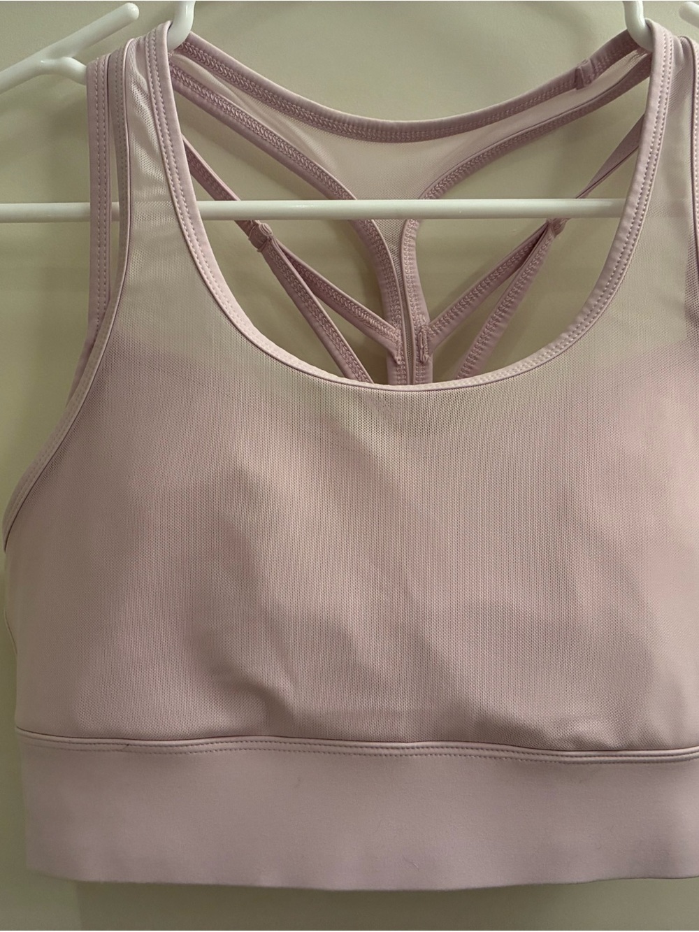 FWD Women’s Light Pink Strappy Sports Bra